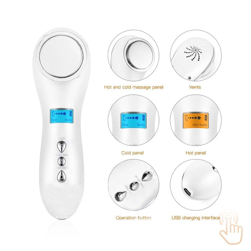 Smart Hot & Cold Therapy Iconic Facial Wand
