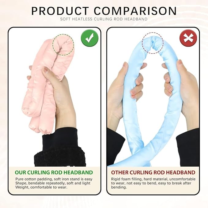 the heatless silk curling ribbon kit