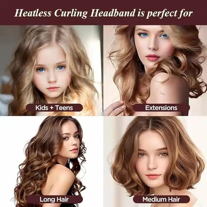 the heatless silk curling ribbon kit