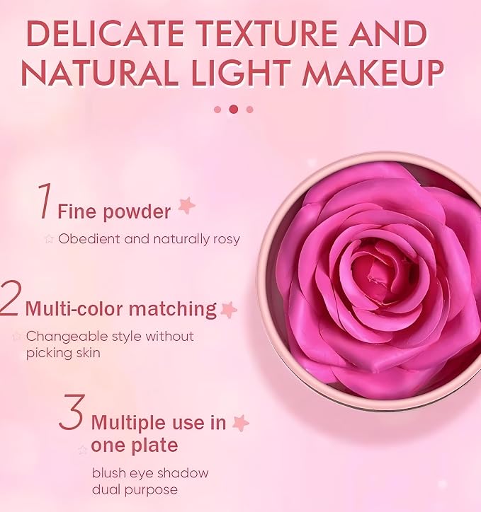 Typsy Beauty Enchanted Garden 3D Rose Blush